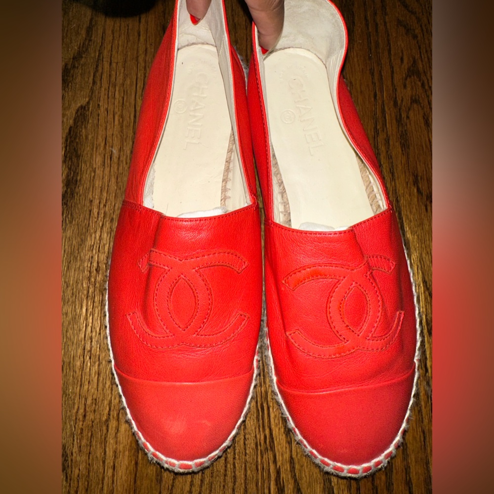 Chanel 100% Authentic Espadrilles